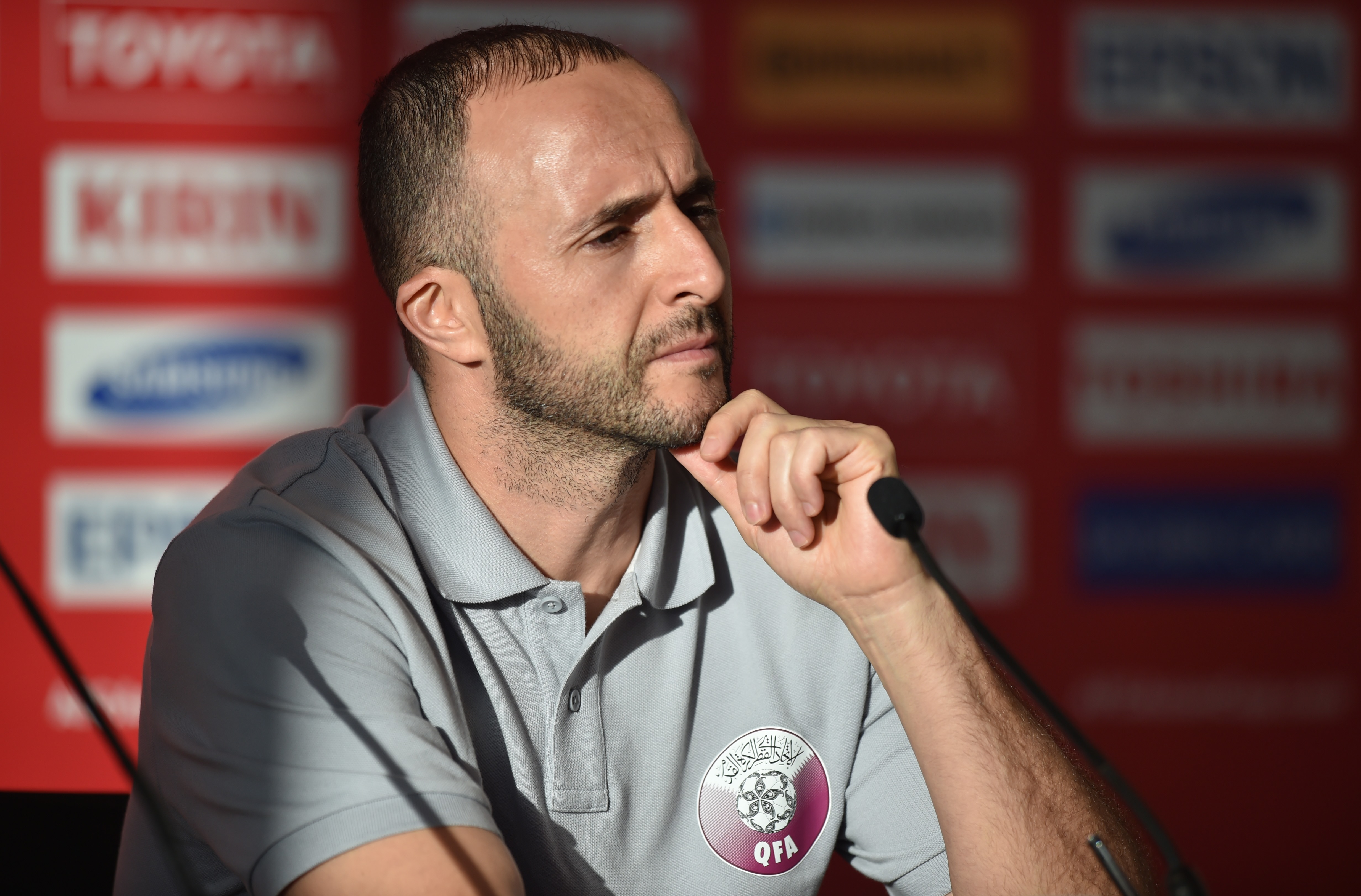 Classify coach of Qatar, Djamel Belmadi 