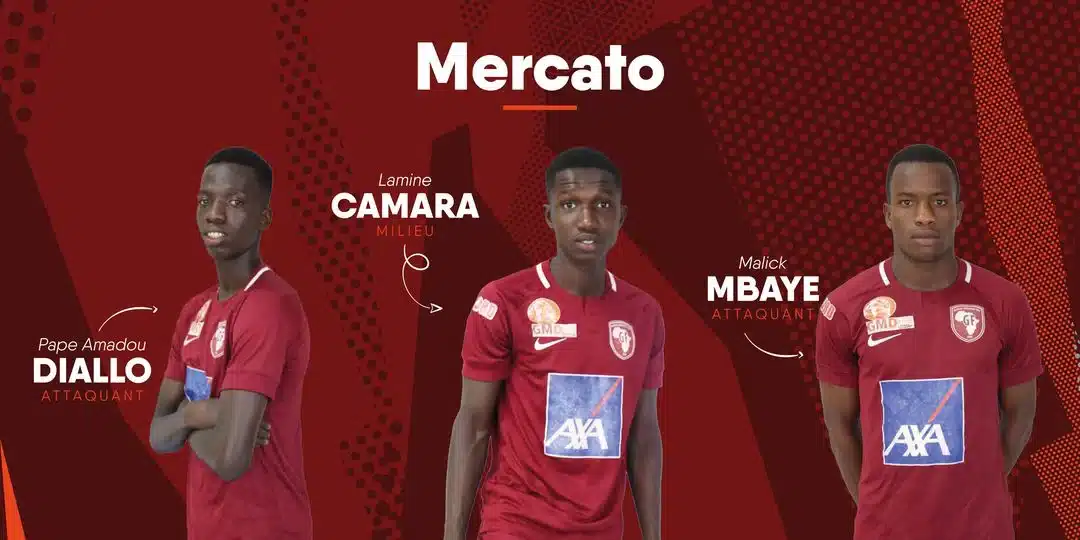 Ligue Le Fc Metz Pr Sente Lamine Camara Et Pape Amadou Diallo