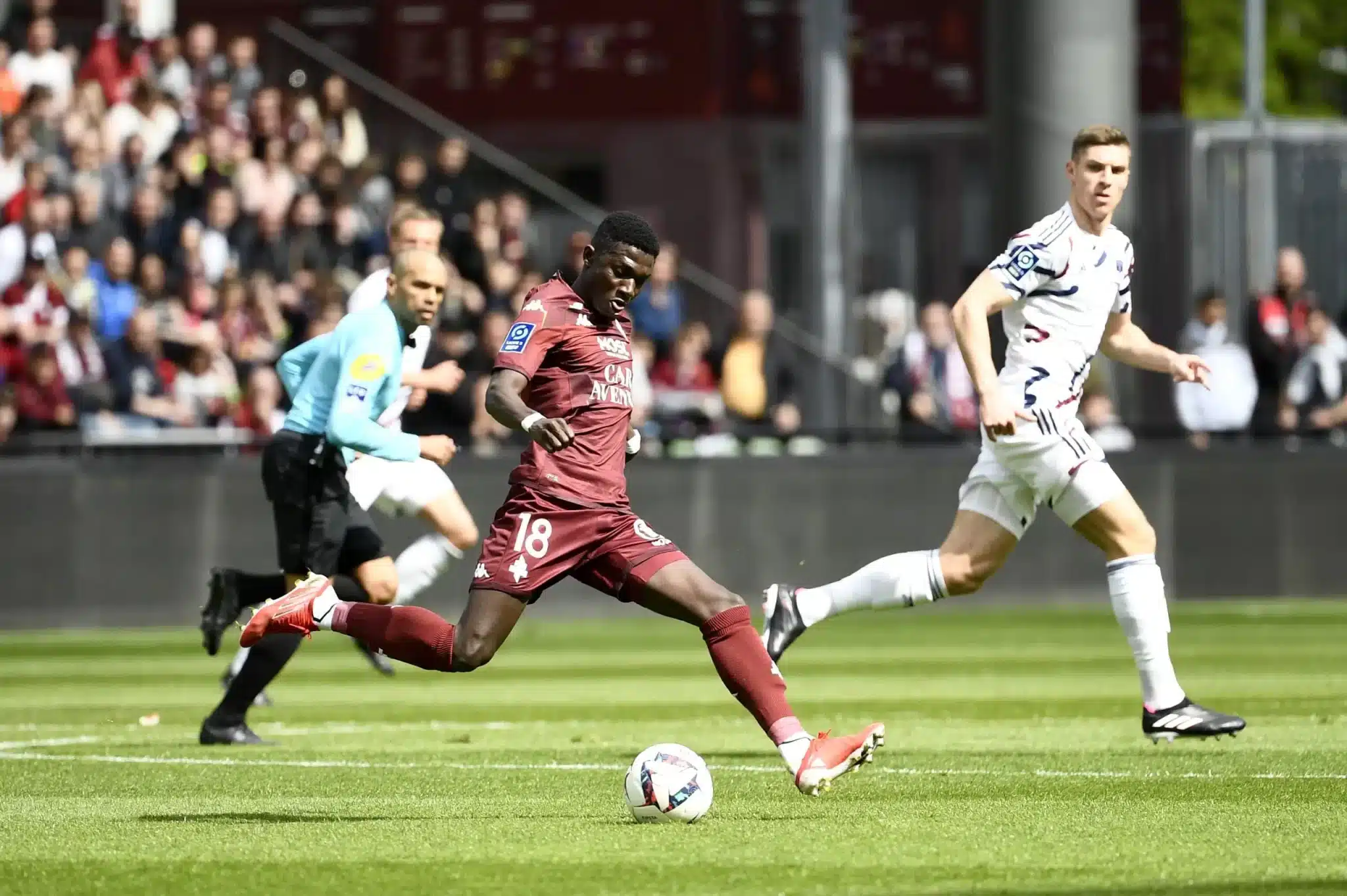 FC Metz Lamine Camara Dans Le Top 10 Des Sprinteurs De Ligue 1