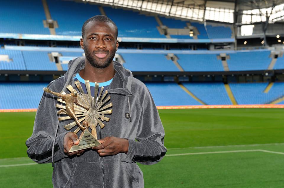 Yaya Touré remporte le BBC African Player of the year Award Africa