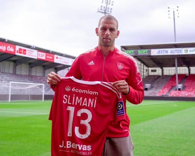 Islam Slimani will be in the Brest group