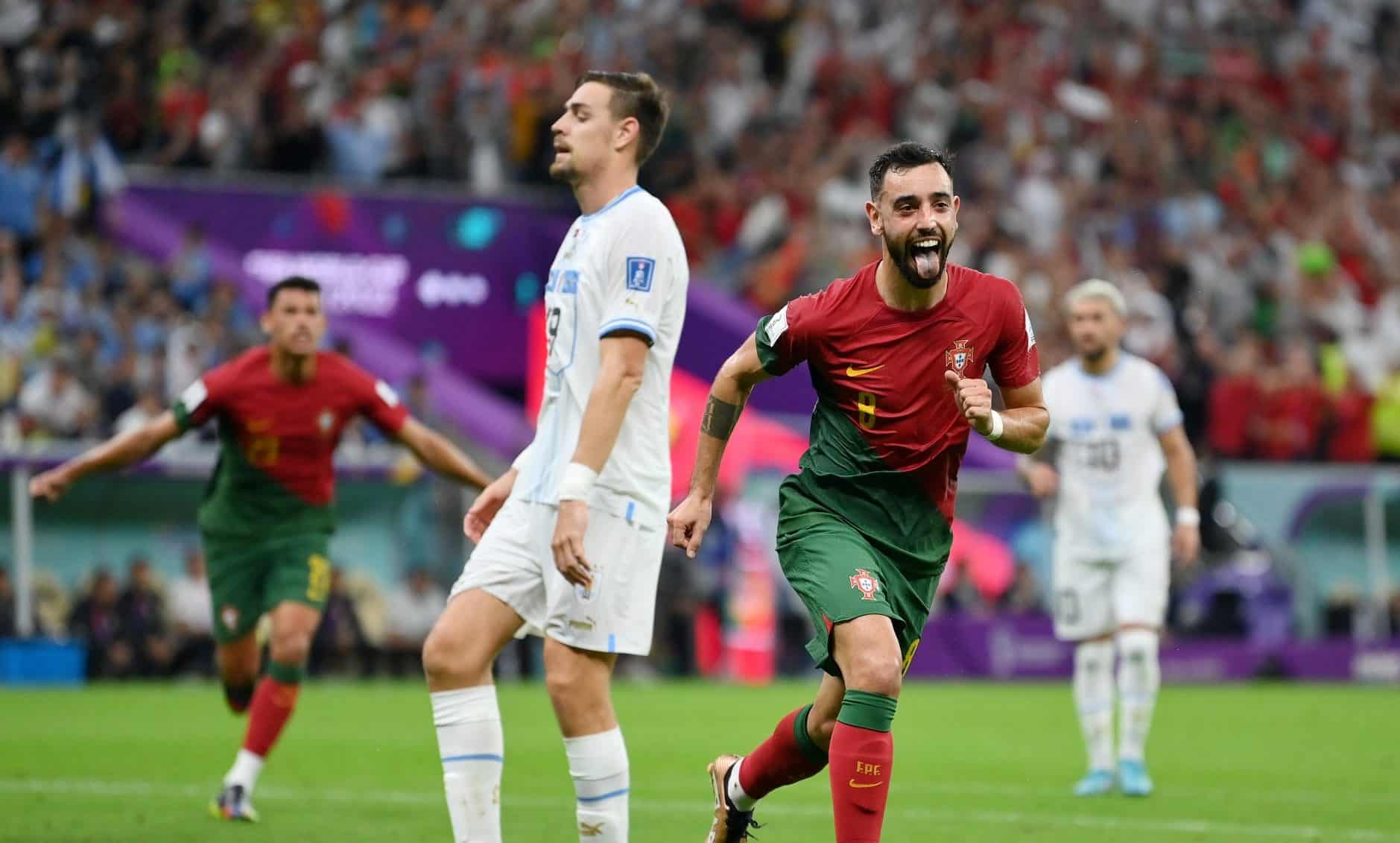 Mondial 2022 Bruno Fernandes Décisif Le Portugal Bat Luruguay Et File En Huitièmes De Finale 