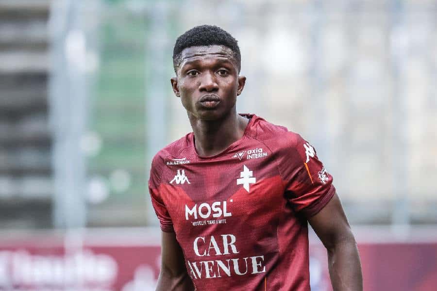 FC Metz : Lamine Camara écope de deux matches de suspension - Africa