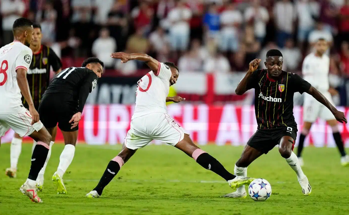 LDC UEFA : Salis Abdul Samed (Lens) impressionnant face à Séville