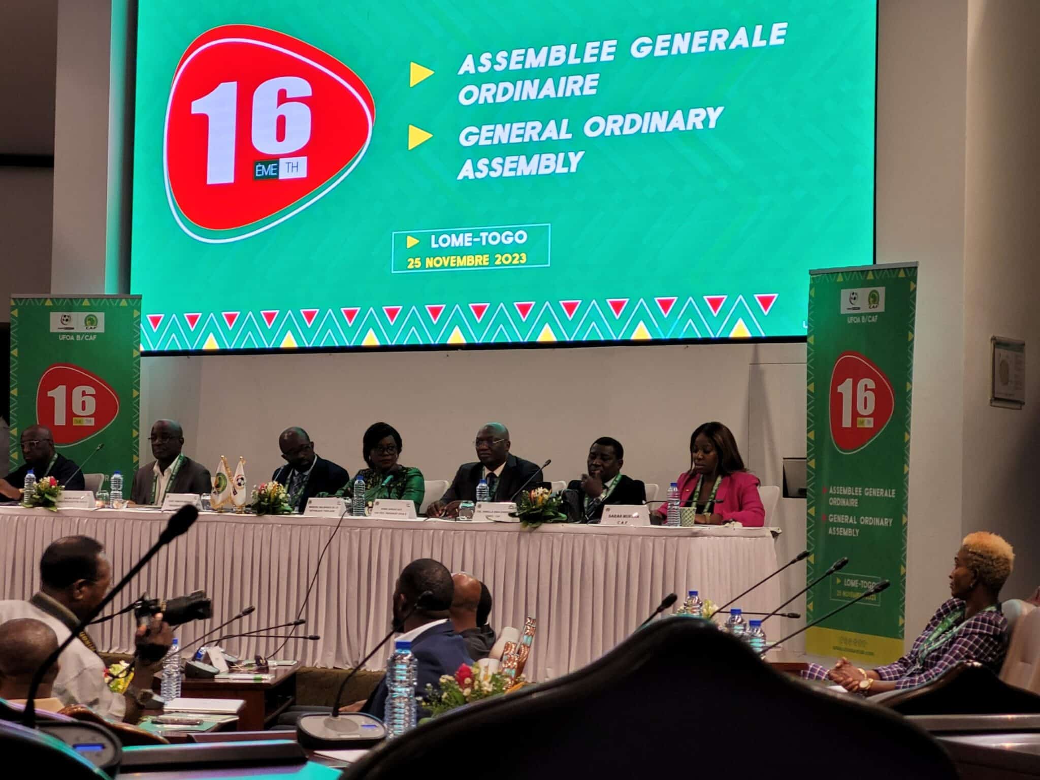 UFOA B : Les Grands Axes De L'assemblée Générale Ordinaire Tenue à Lomé