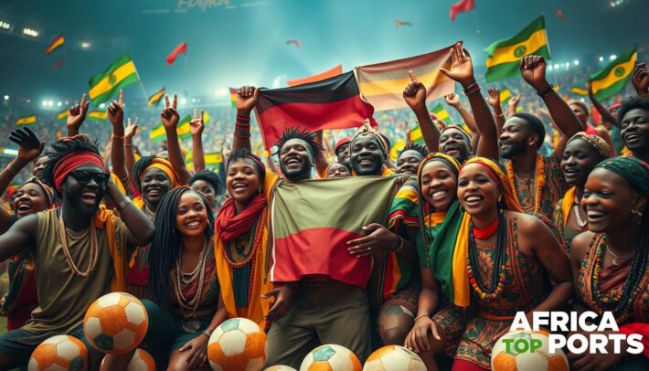 football vecteur d'unité en Afrique