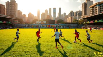 l'histoire du football en afrique