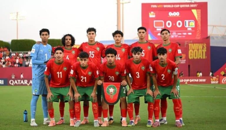 Mondial (U17) : l&rsquo;équipe nationale marocaine se qualifie pour le deuxième tour.