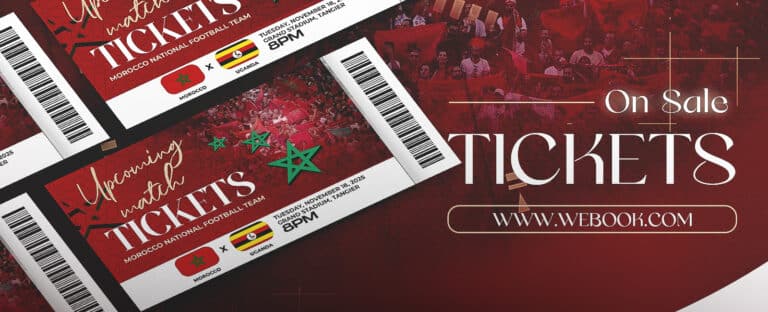 Début de la vente des billets pour le match amical entre le Maroc et l&rsquo;Ouganda.