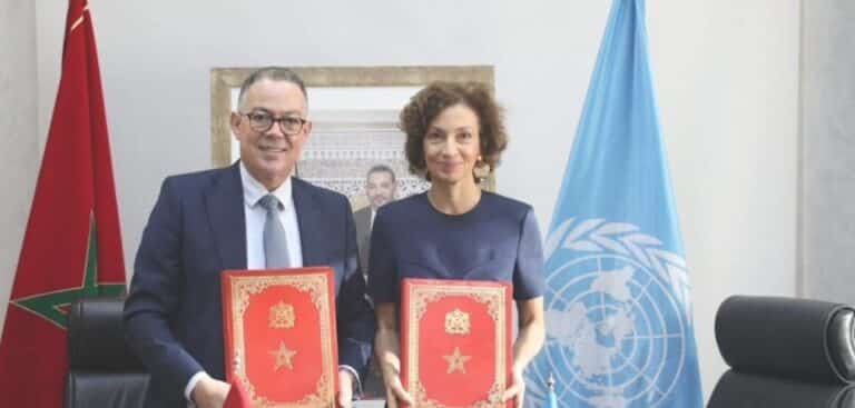 L&rsquo;UNESCO et la Fondation « Maroc 2030 » collaborent pour renforcer l&rsquo;impact durable des grands événements sportifs.