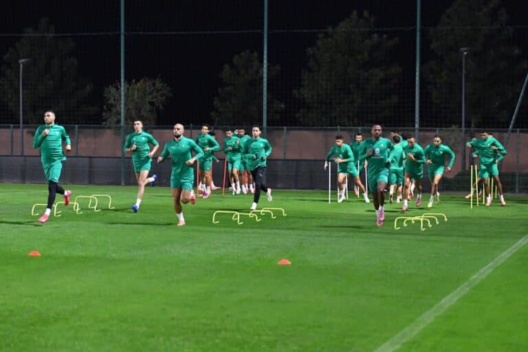 Les rangs de l&rsquo;équipe marocaine se complètent lors du camp d&rsquo;entraînement