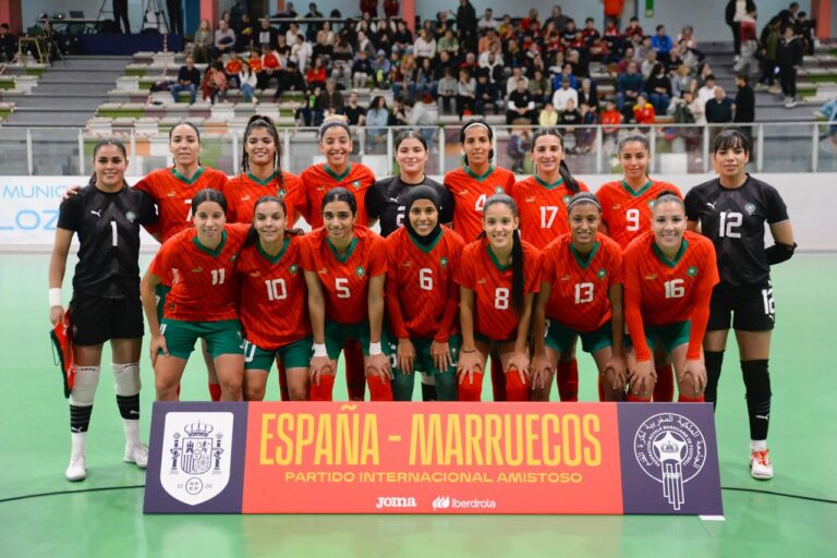 L&rsquo;équipe féminine marocaine de futsal s&rsquo;incline 6-0 face à l&rsquo;Espagne