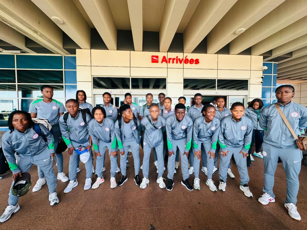 Falconets Arrive in Senegal for Crucial U-20 Women’s World Cup Qualifier