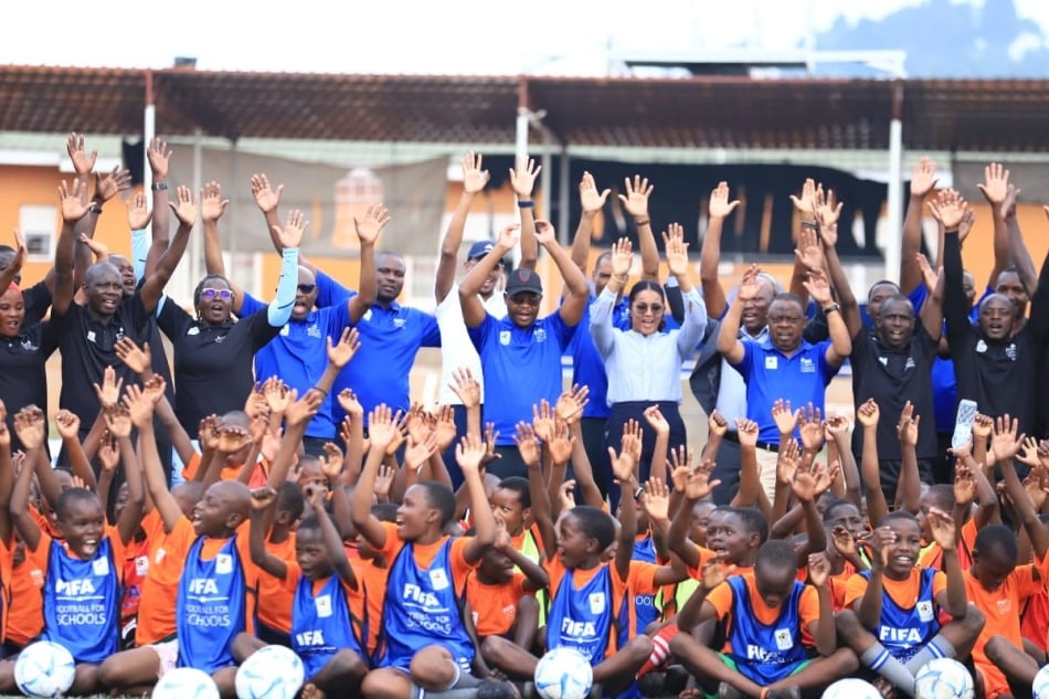 FUFA President congratulates FIFA’s Gianni Infantino on 10-year milestone