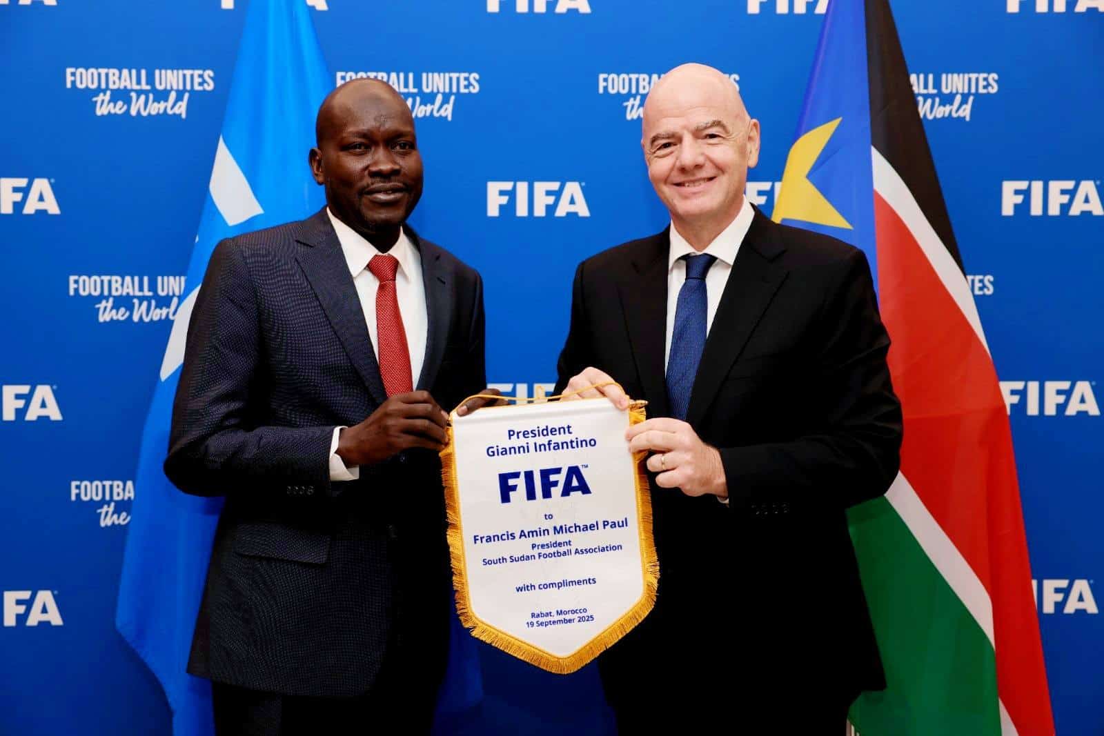 GFF Congratulates FIFA President Gianni Infantino on 10 Years Leadership