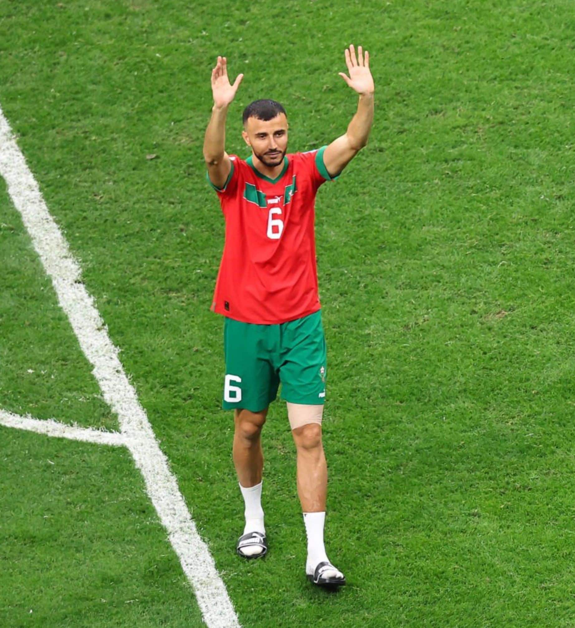 Romain Saïss Bids Farewell to Atlas Lions After Illustrious International Career