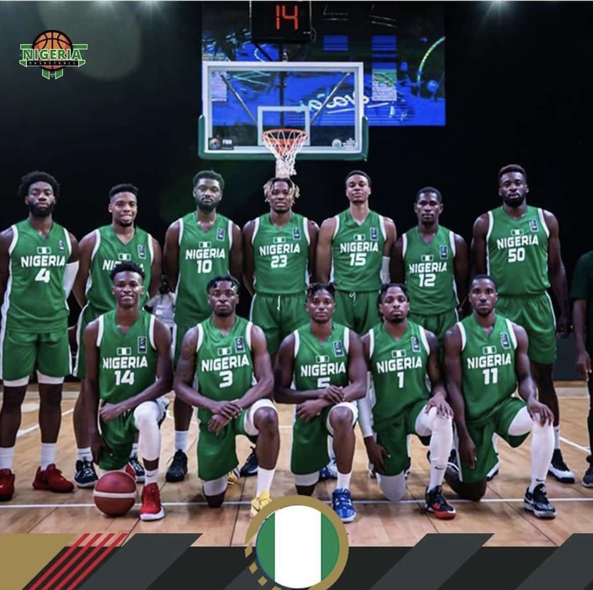 Nigeria Men’s National Basketball Team Drops Three Places in Latest FIBA Rankings