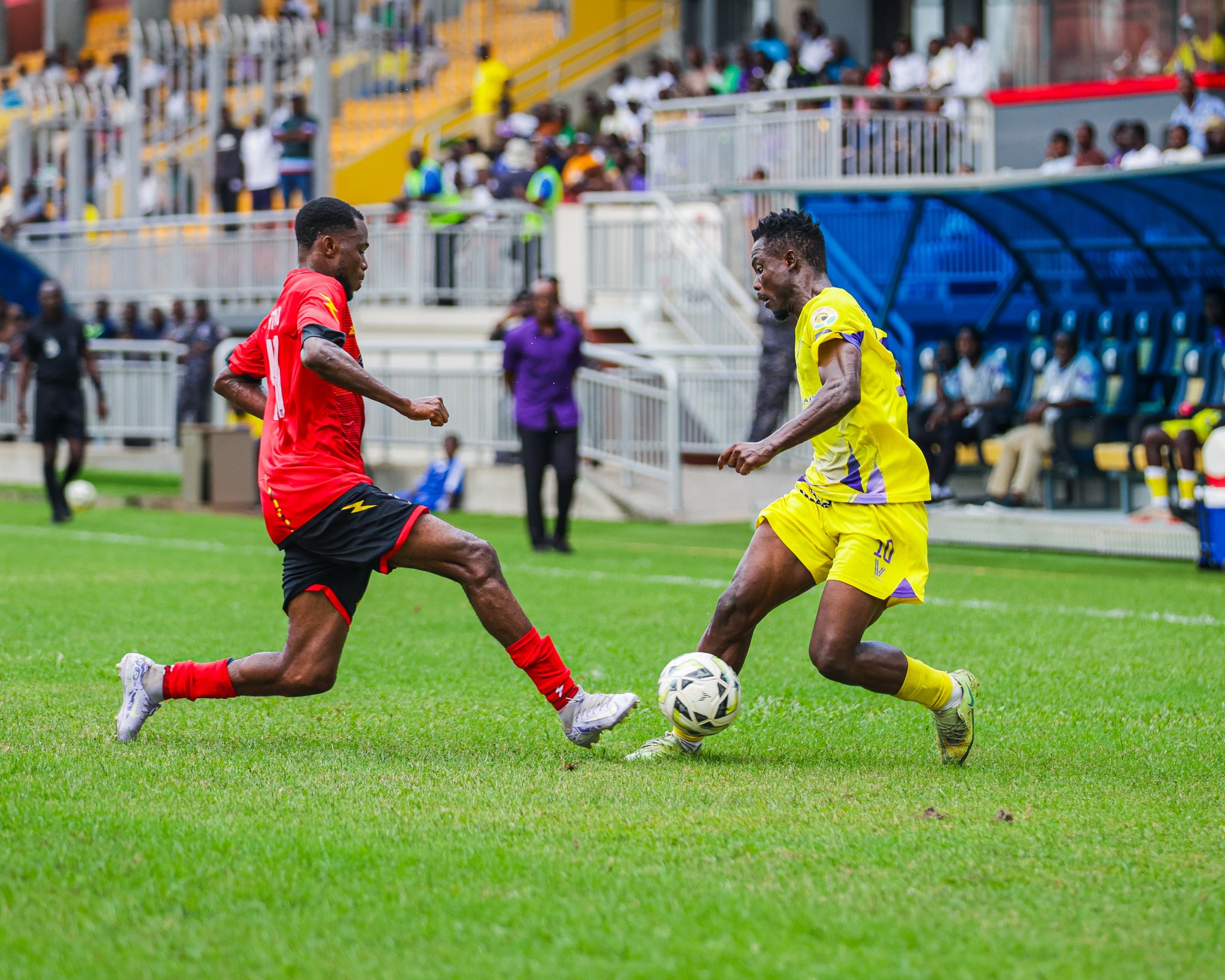 GPL : Hohoe United Shock League Leaders Medeama in Tarkwa
