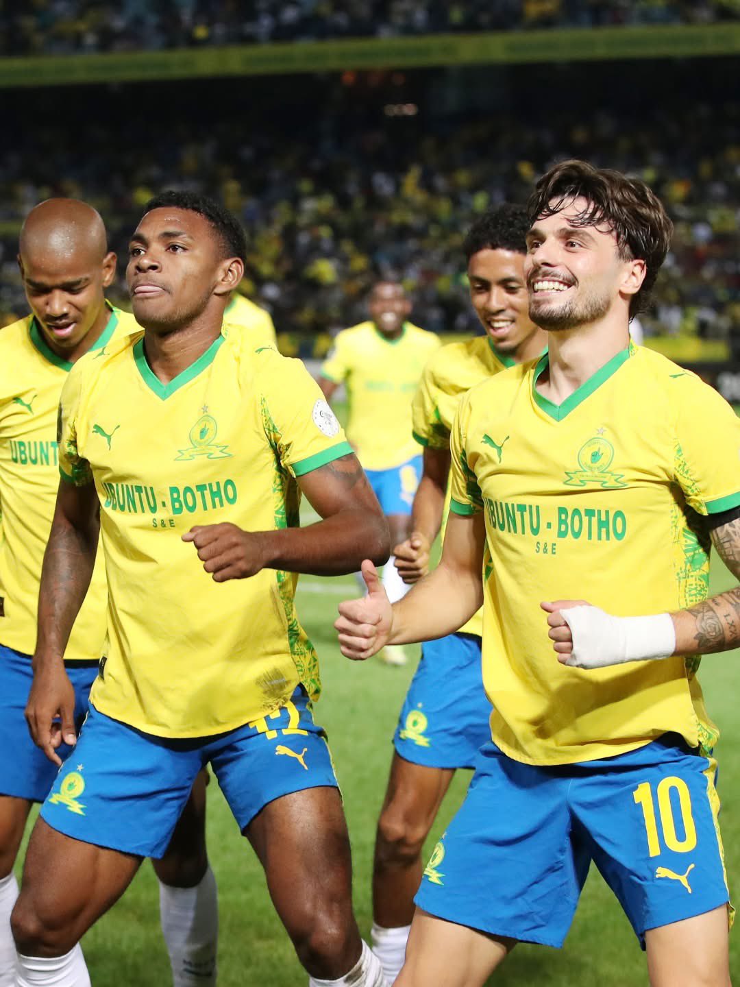 Sundowns Take Firm Control with 3–0 First-Leg Win Over Stade Malien