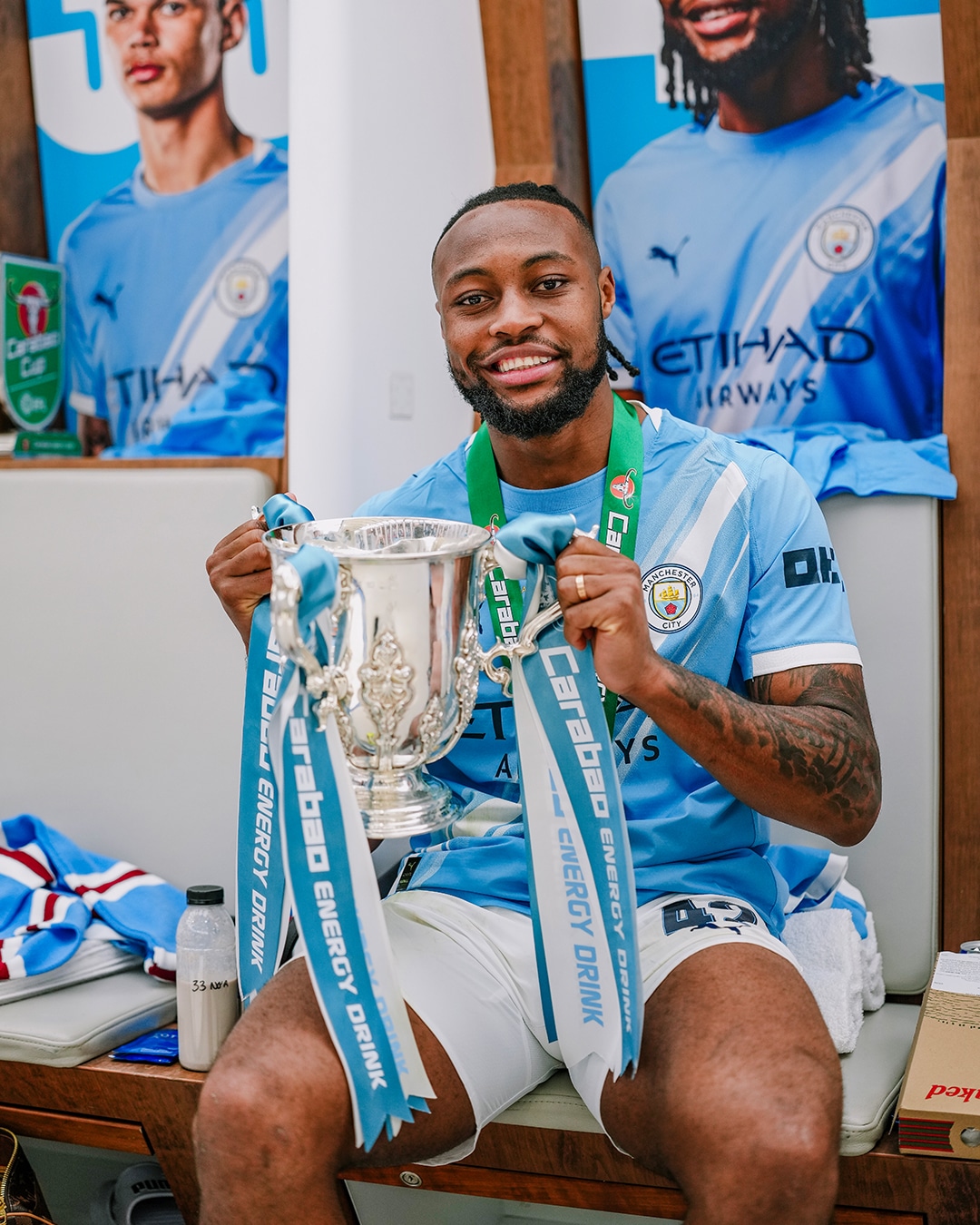 Semenyo Savours First Major Trophy, Eyes More Success Ahead