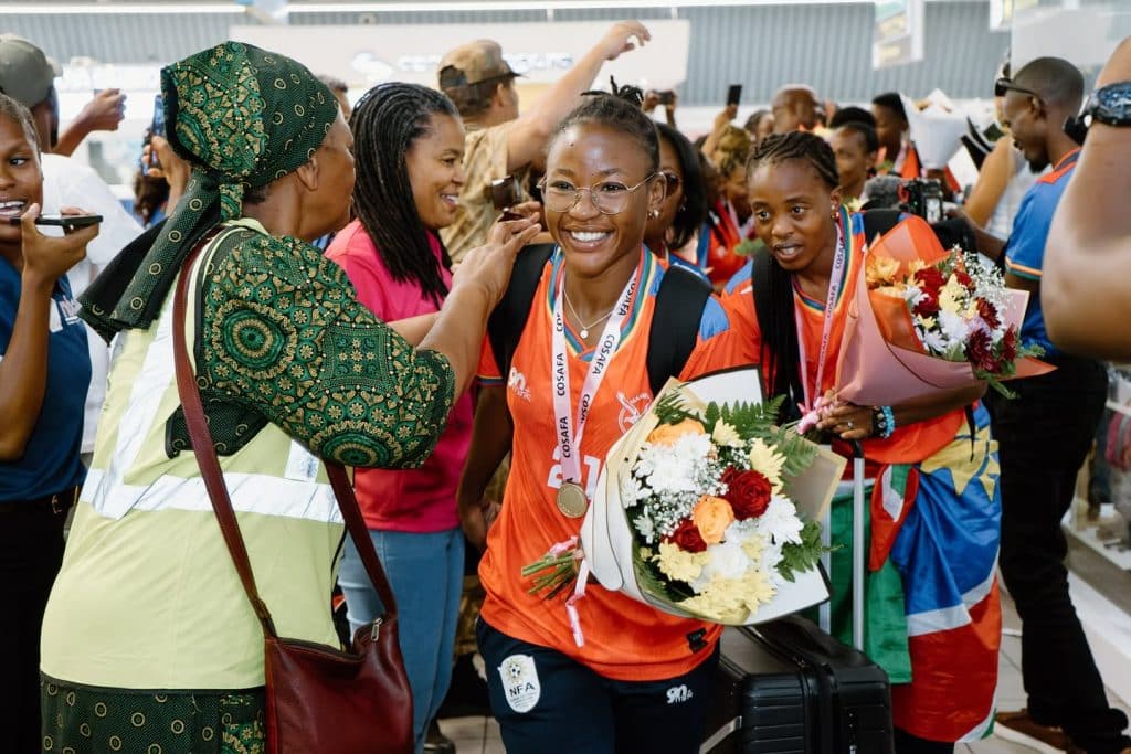 COSAFA: Namibia Brave Gladiators receive heroic welcome
