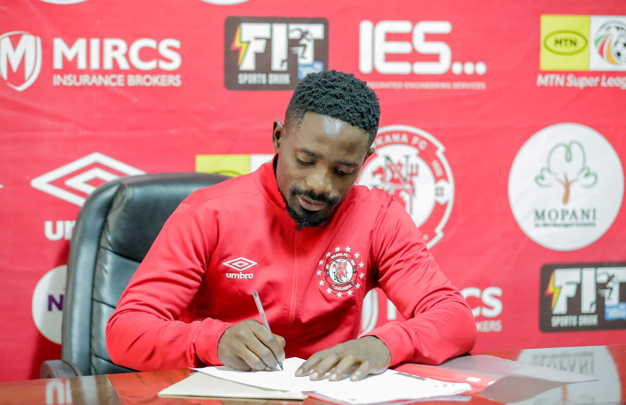 Nkana FC extends contract of captain Harrison Chisala