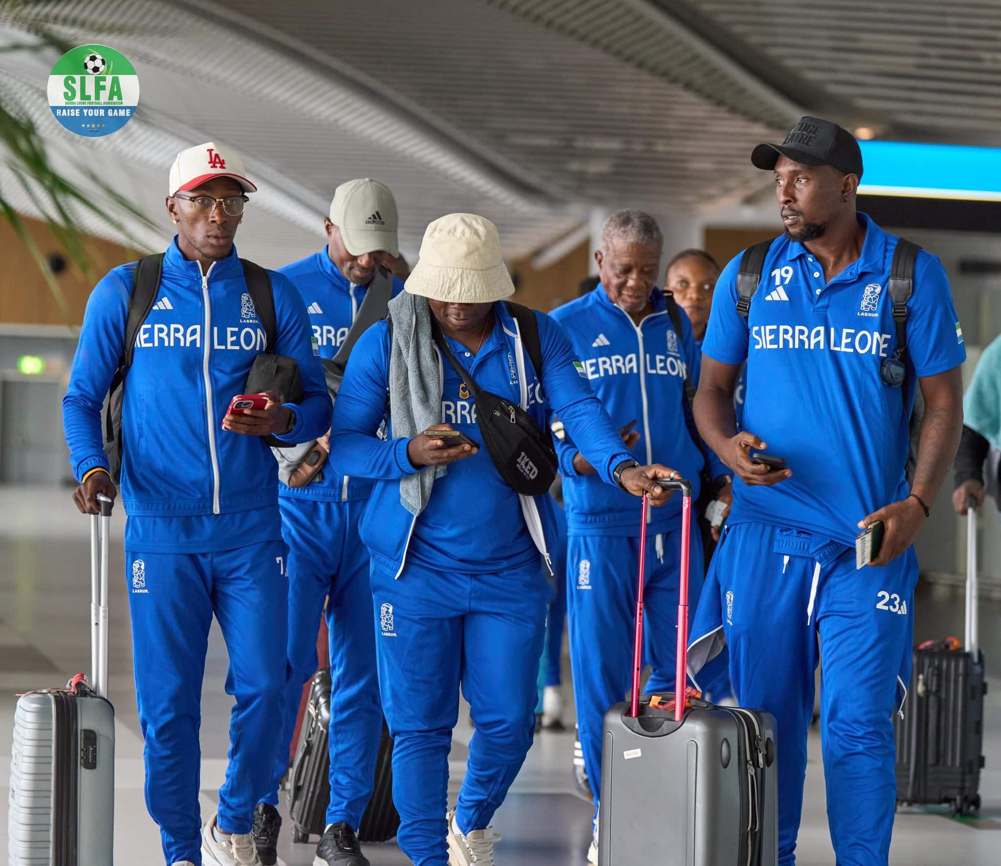 Leone Stars arrive in Baku ahead of FIFA Series clash