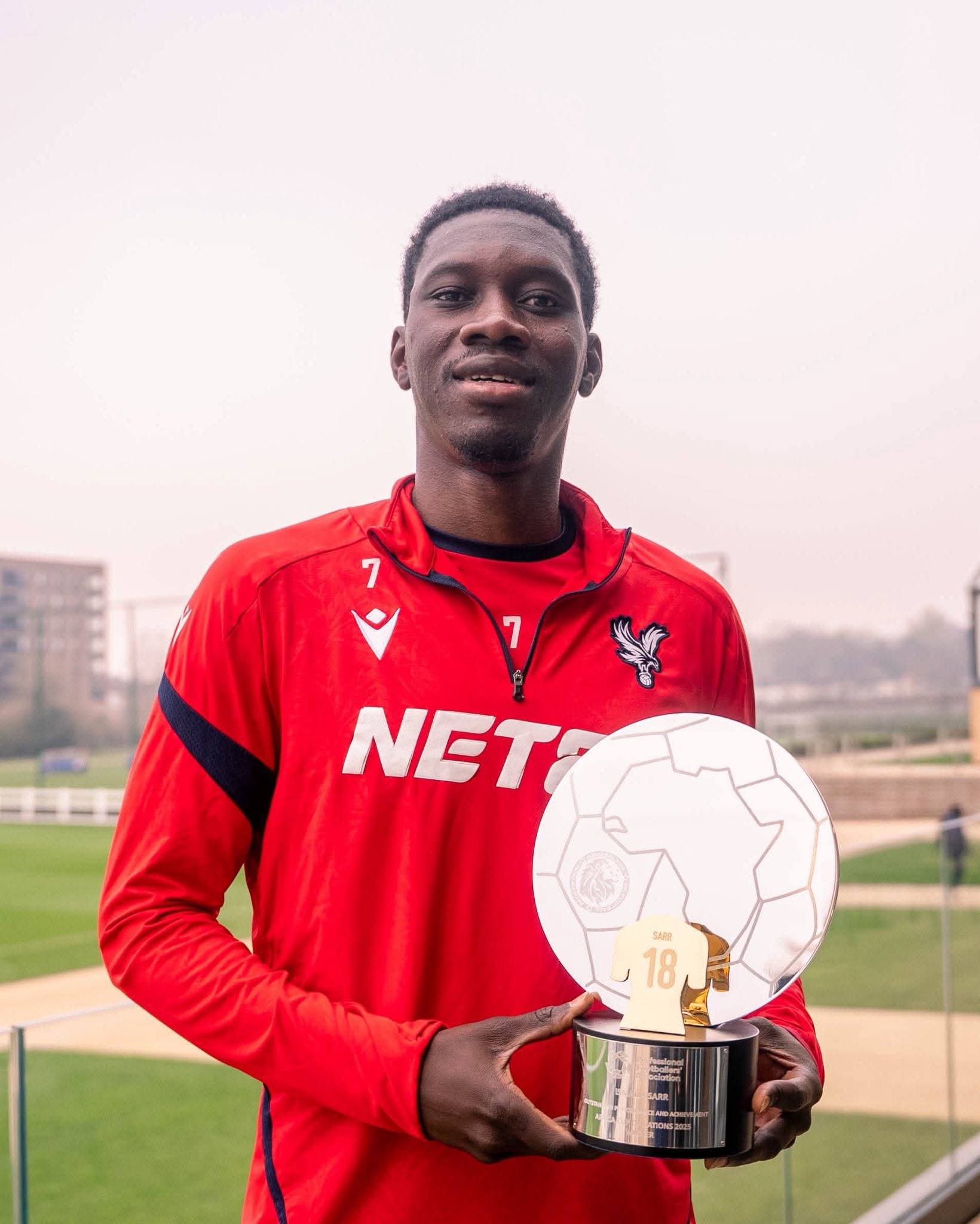 Ismaïla Sarr Honoured with Special Recognition Award by PFA