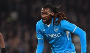 Napoli: No quick return for Frank Zambo Anguissa