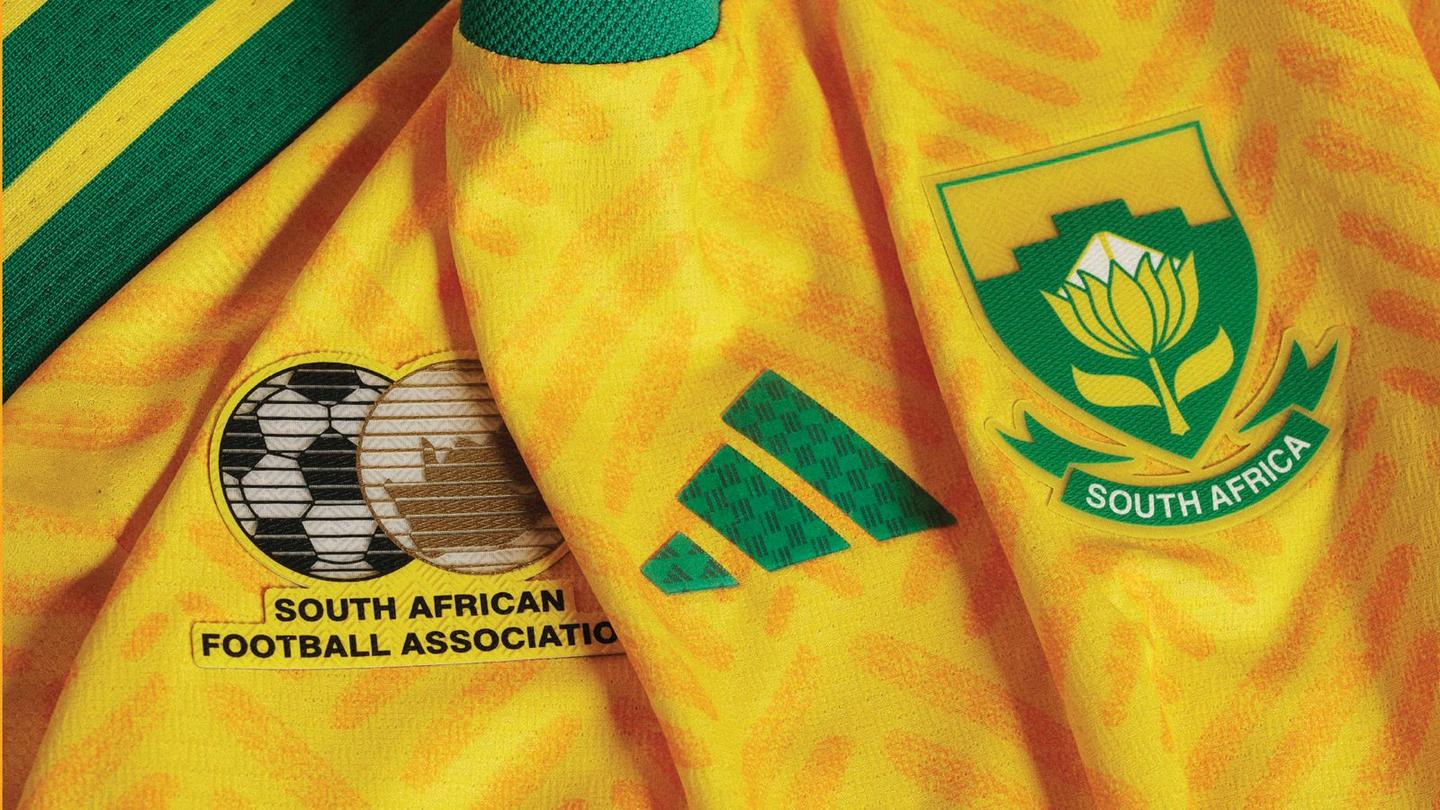 SAFA, adidas unveil the 2026-27 South Africa home jersey