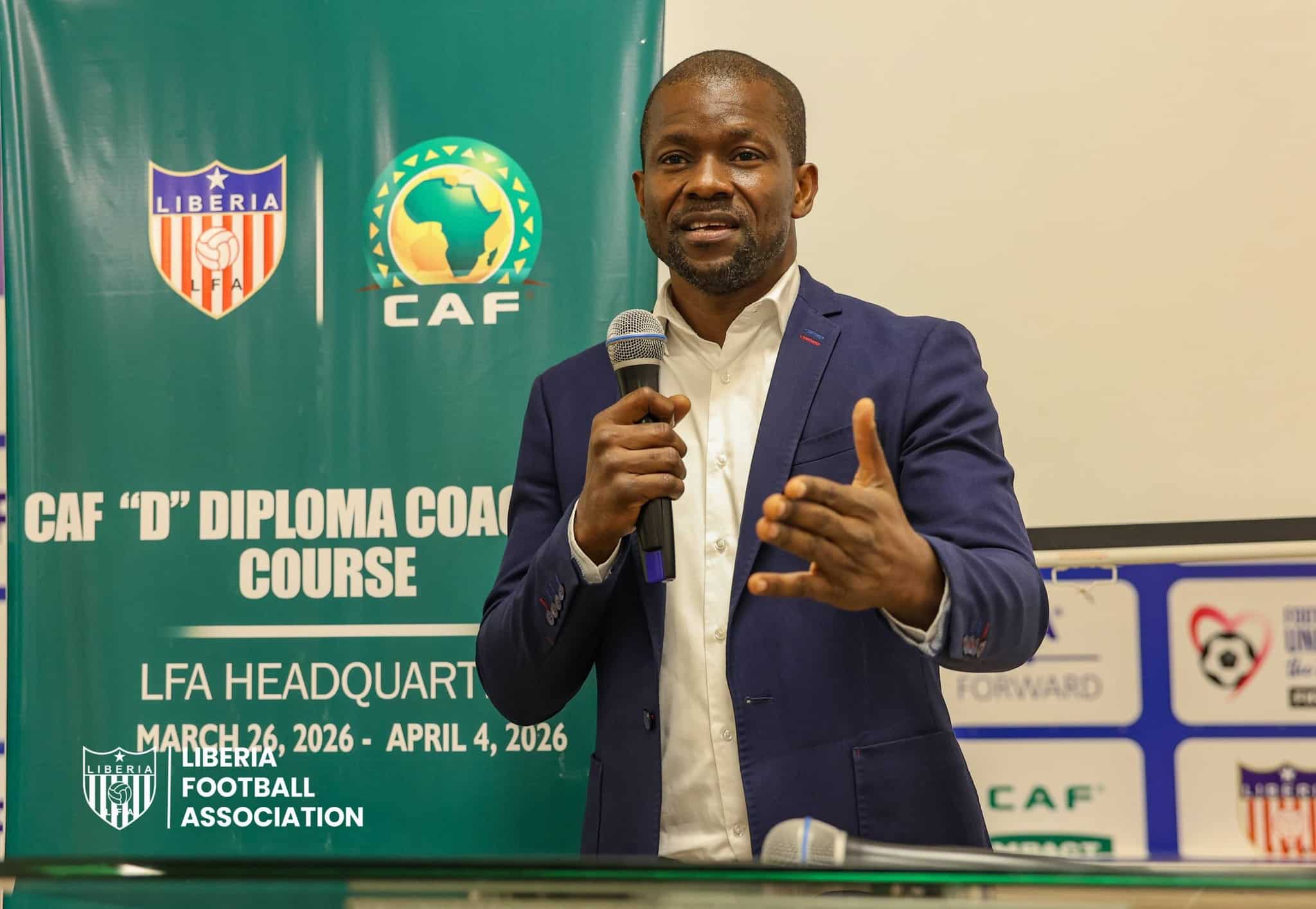 CAF ‘D’ Diploma coaching course concludes in Liberia