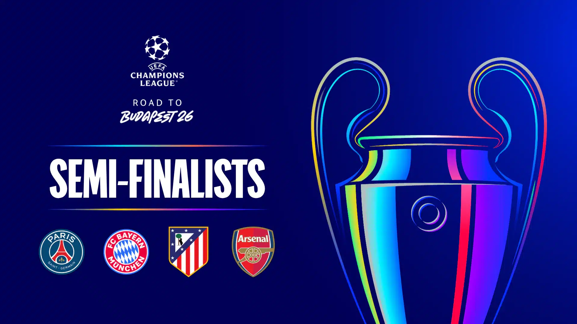 Champions League Semi-Finals Deliver Early Drama as PSG Edge Bayern in Nine-Goal Thriller, Arsenal Prepare for Atletico Test