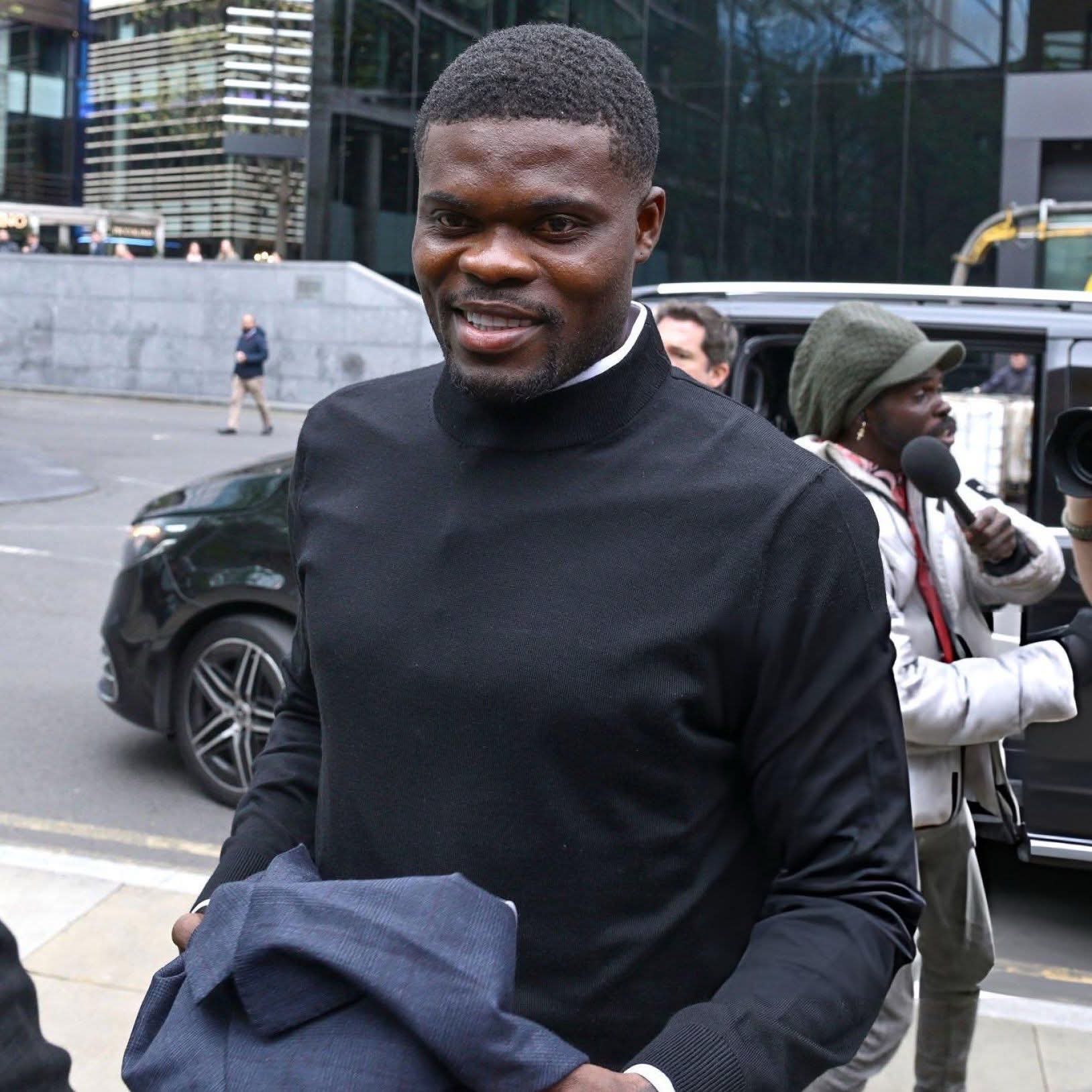 Partey Pleads Not Guilty to New Allegations in London Court