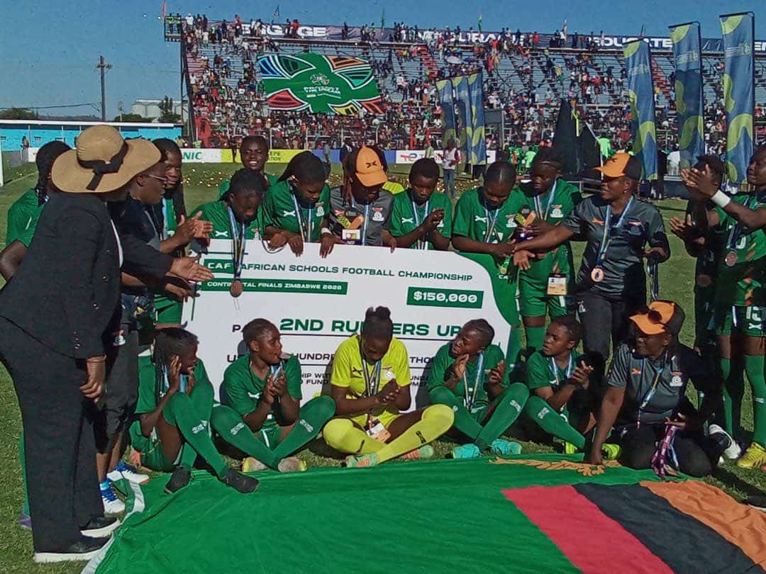 Zambia U-15 Girls Pocket $150,000, Clinch Fair Play Award