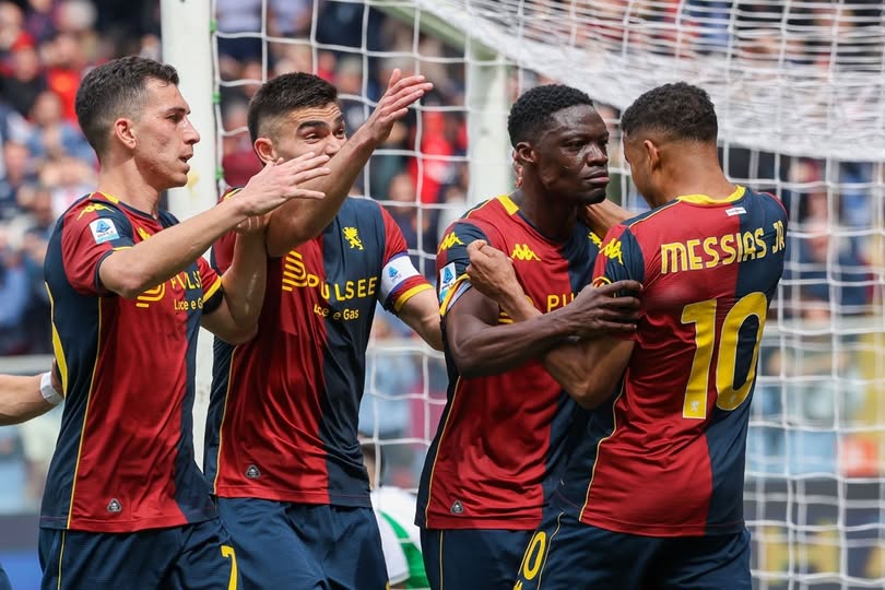 Ekuban Strikes Late as Genoa Edge Sassuolo in Serie A Clash