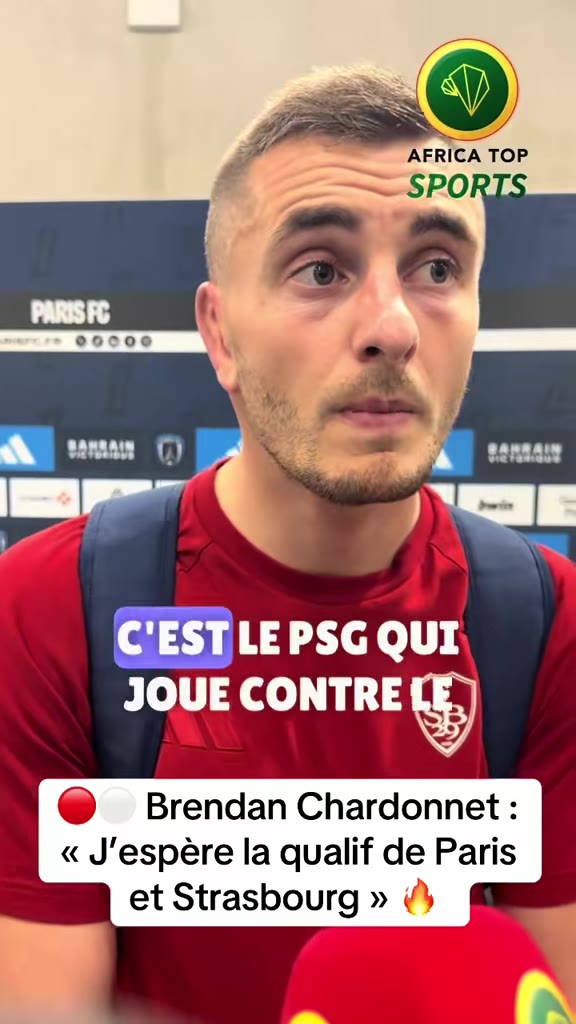 Brendan Chardonnet Voque Le Prochain Match Contre Le Psg Et Aff