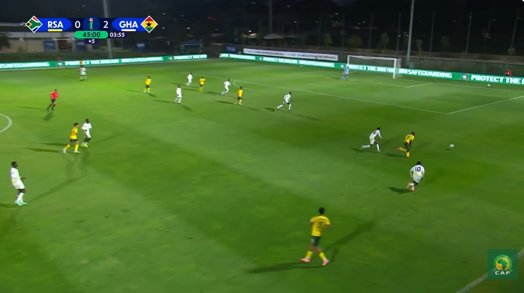CAN U17: Ghana leads South Africa at halftime
