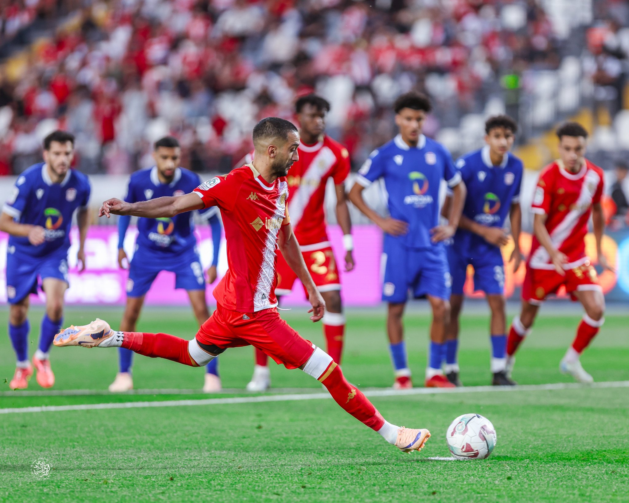 Wydad Casablanca : Hakim Ziyech s&rsquo;offre un triplé spectaculaire (vidéo)