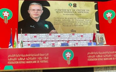 Coupe du Monde 2026 : Mohamed Ouahbi dévoile ses 26 lions du Maroc
