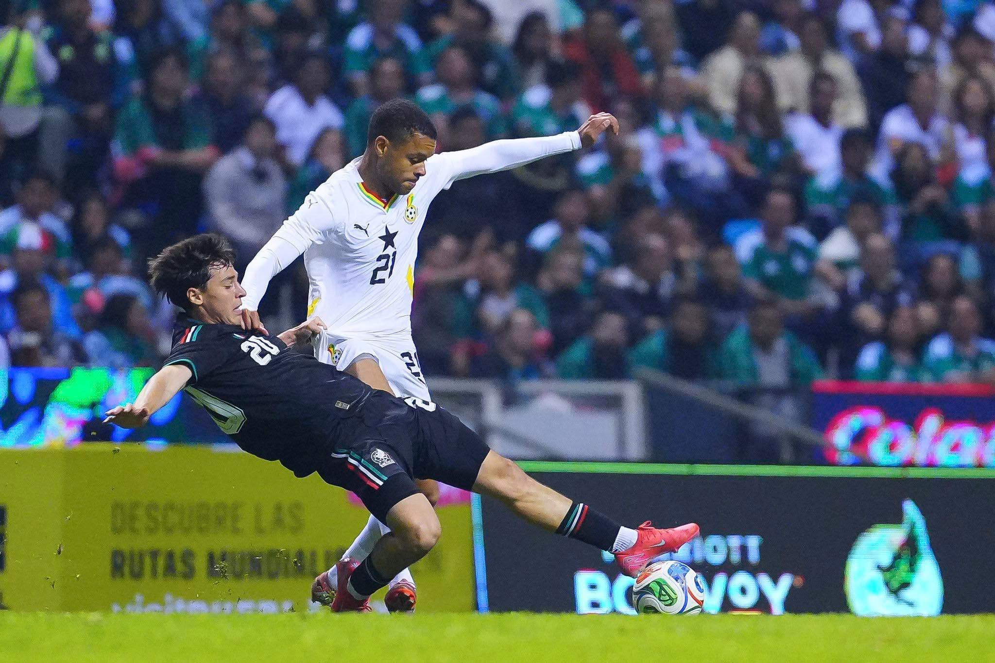Amical International : le Ghana s&rsquo;incline face au Mexique à Puebla