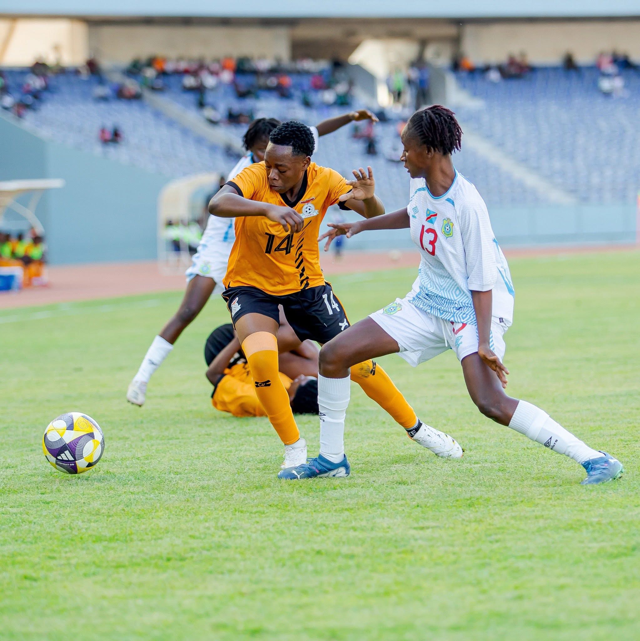 Éliminatoires Mondial U17 F : la Zambie écrase la RDC !