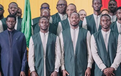 Coupe du Monde 2026 : les Lions du Sénégal reçoivent le drapeau national avant leur départ