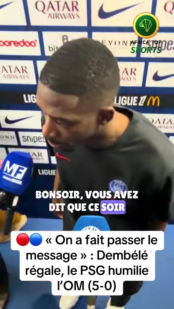 La Raction De Ousmane Dembl Aprs Son Doubl Somptueux Pour