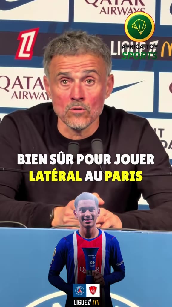 Les Loges De Luis Enrique Sur Senny Mayulu Lu Homme Du Match