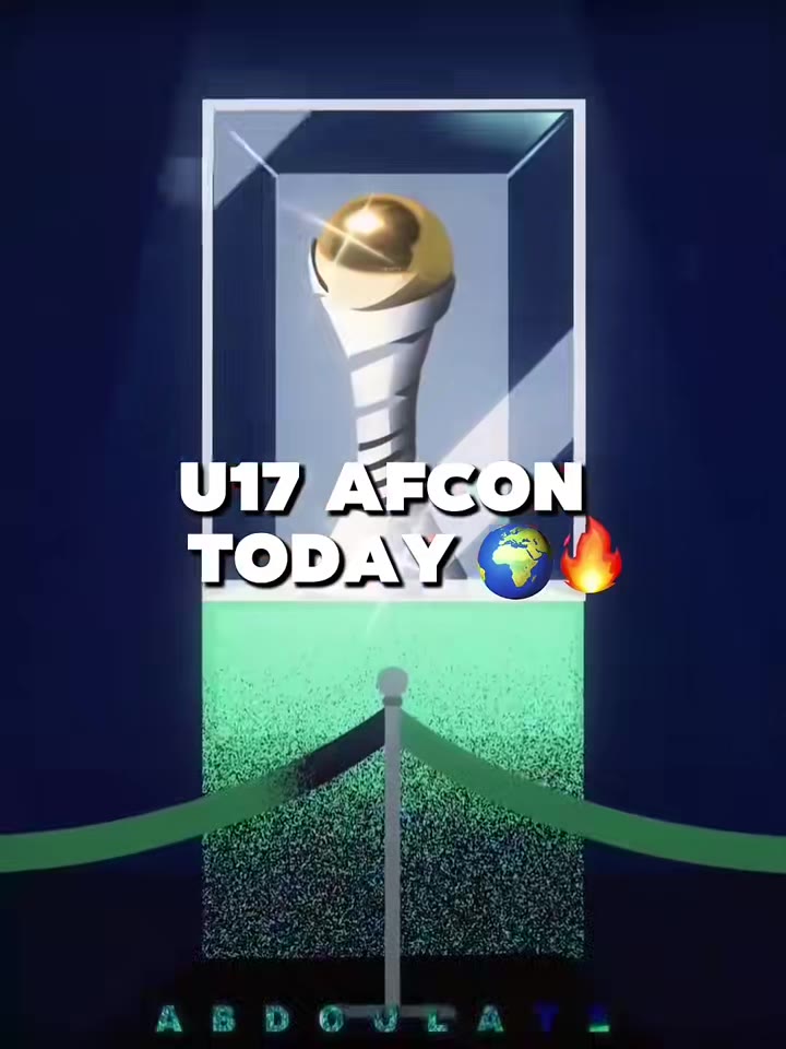 U17 Afcon Today Football Afconu17 Africa Canu17 Creatorsearc