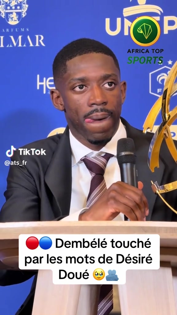 ️ Ousmane Dembélé après les mots de Désiré Doué à son sujet : « Ça...