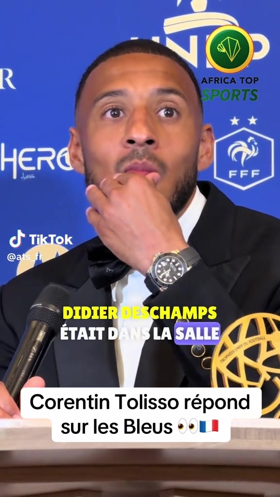 ️ Corentin Tolisso après sa présence dans l’équipe type UNFP :  I...