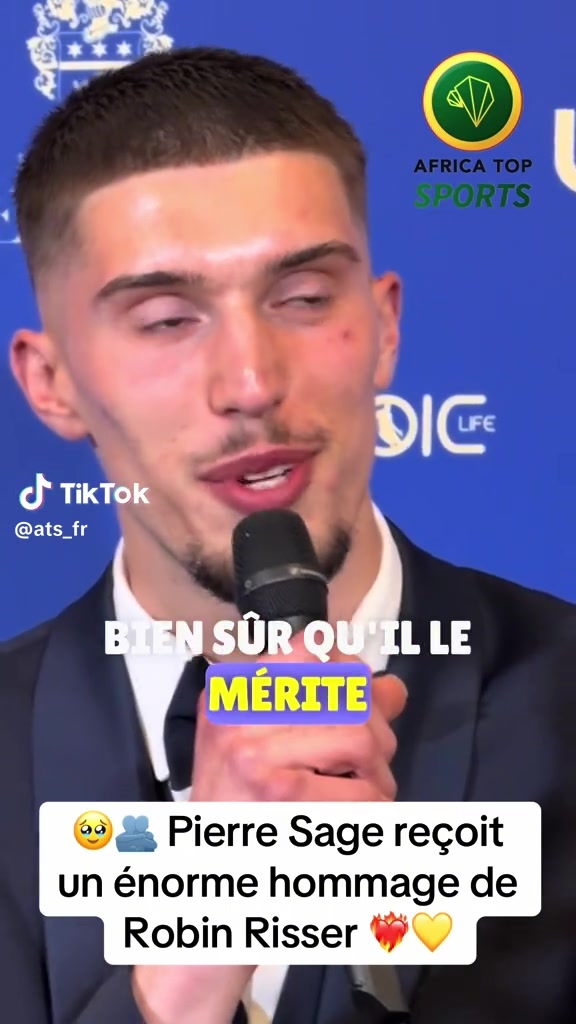 ️ La magnifique de déclaration de Robin Risser - gardien de l’année ...