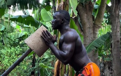 💪 African Home Gym — Leg Day en pleine bananeraie