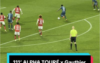 Alpha Touré et la magie de Gauthier Hein à Metz (via Dounia Mesli @ATS_fr)